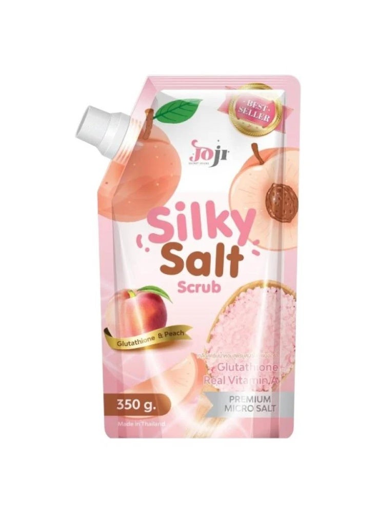 Silky Salt Scrub Glutathione & Peach 350g